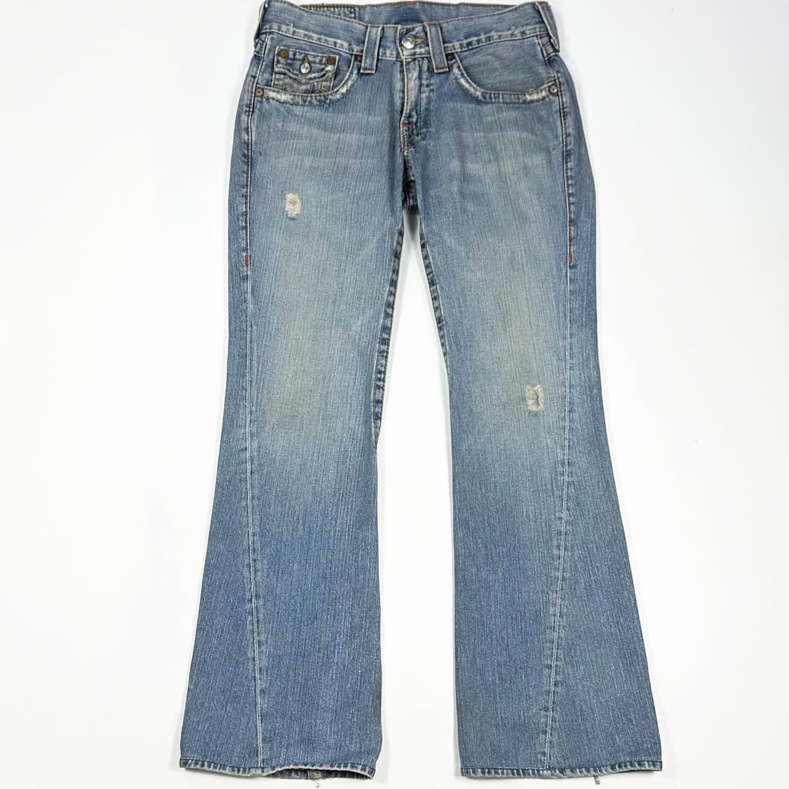 32 트루릴리전 USA 오리지널 레귤러 부츠컷 데님팬츠 상품이미지2