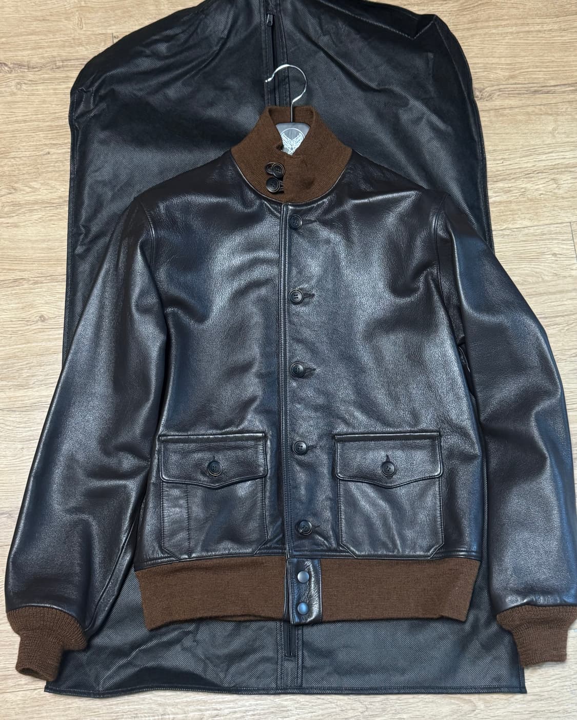 아카펠라클로딩 A-1 재킷 상품이미지1