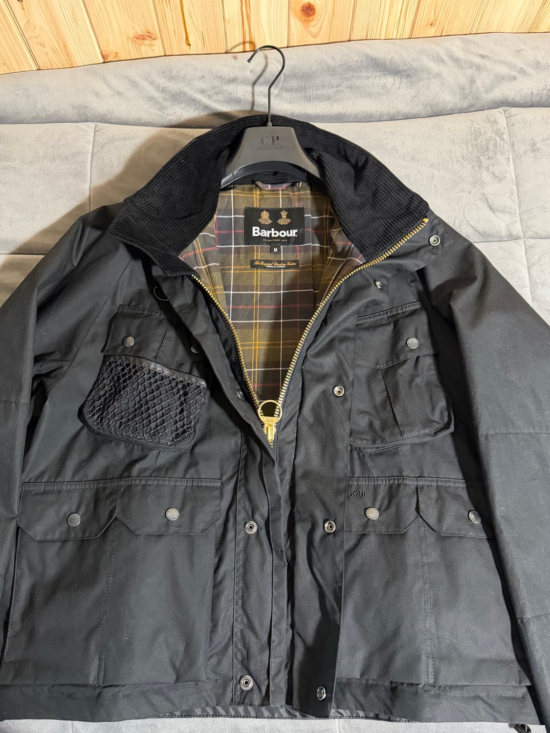 babour modified dryfly wax  바버 자켓 M 판매 상품이미지7