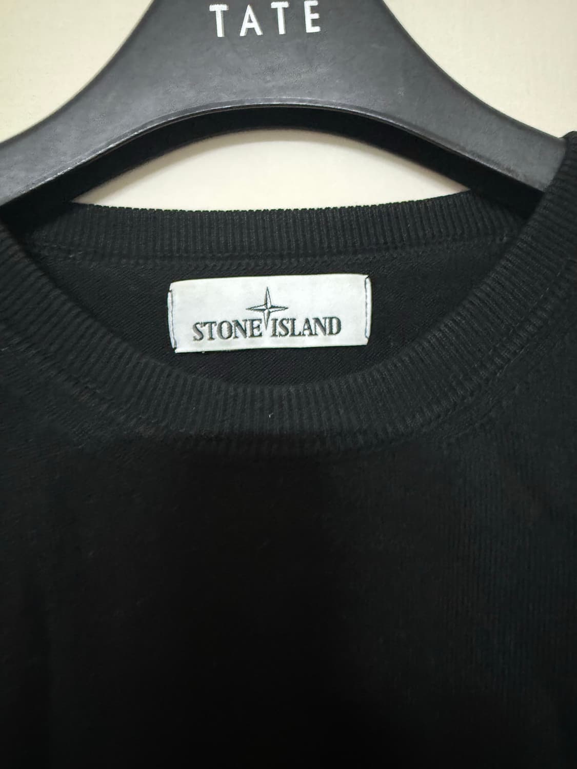 스톤아일랜드 코튼 니트 블랙 XXL 상품이미지2
