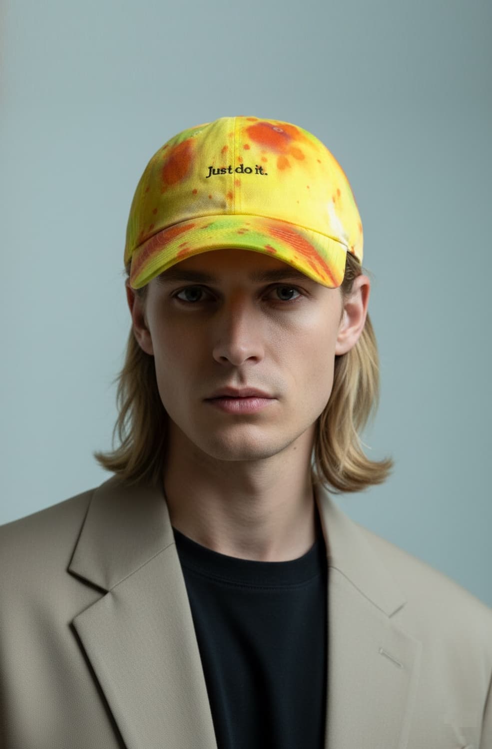 NIKE 나이키 초레어 빈티지 커스텀 타이다이 레몬/오렌지 볼캡 모자 상품이미지9