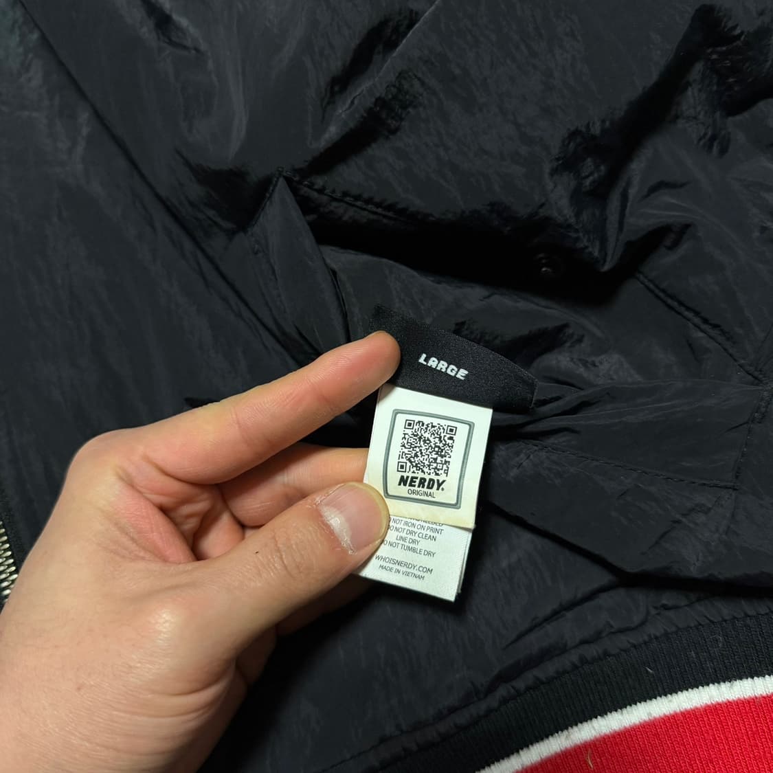 널디 리버시블 바시티 자켓 상품이미지7