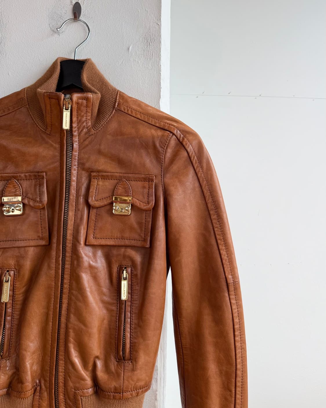 디스퀘어드2 브라운 카우하인드 자켓  상품이미지5