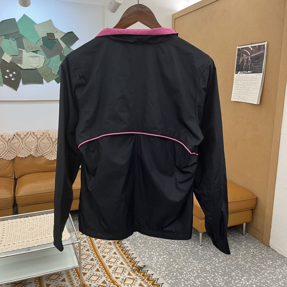 나이키 빈티지 러블리힙 핑크 러닝 바람막이 자켓 M C10716 상품이미지4