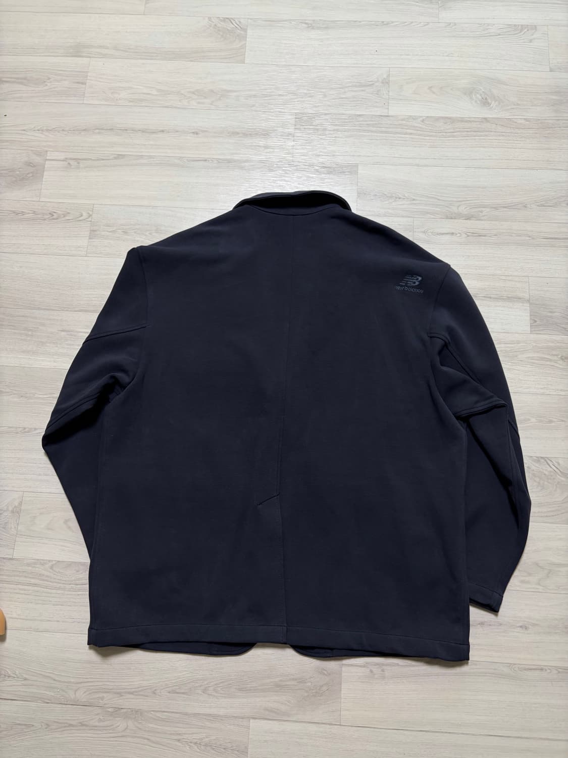 뉴발란스 호텔990 져지 테일러드 자켓 차콜 XL사이즈 판매 상품이미지3
