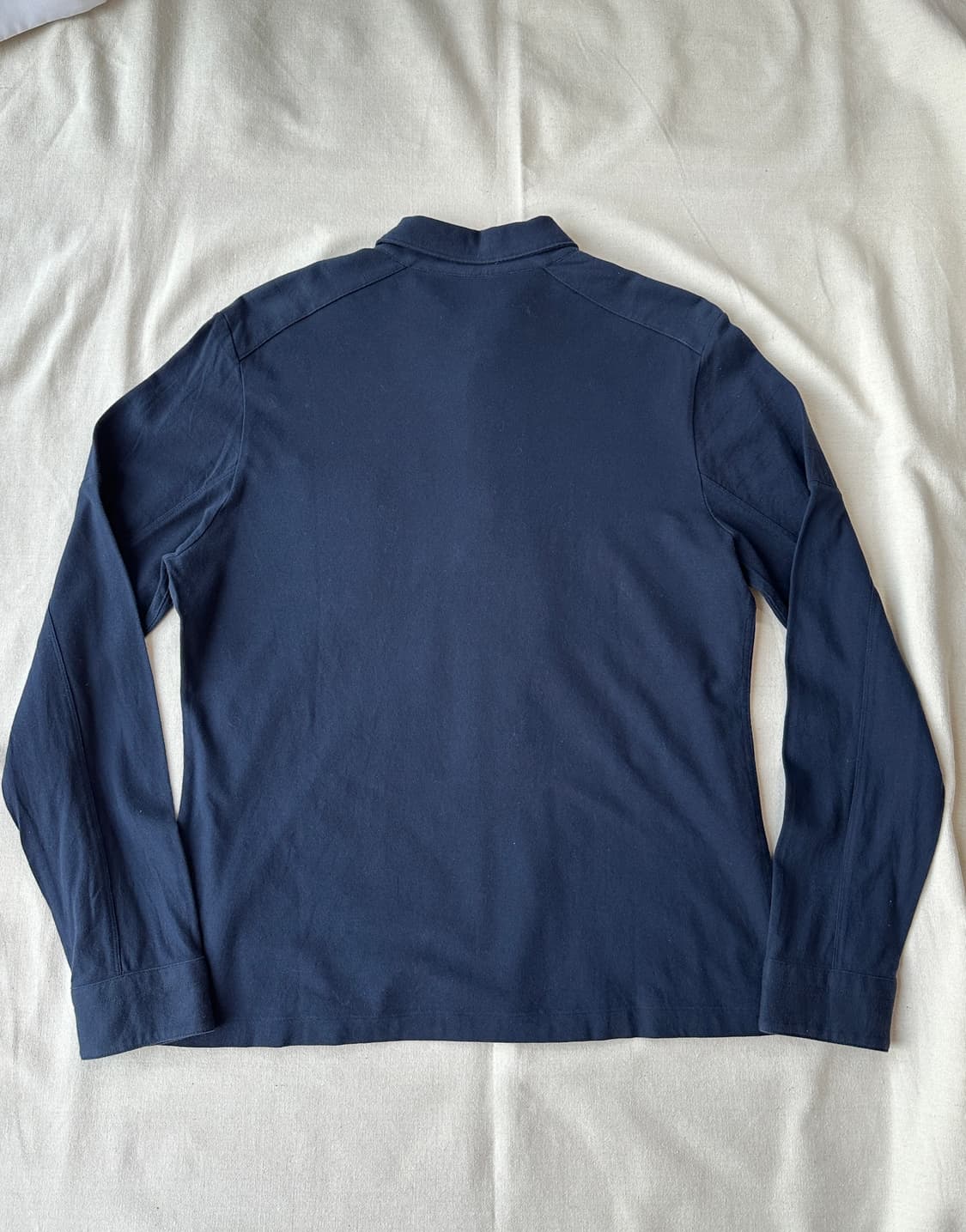 폴로 랄프로렌 네이비 피케 긴팔 카라티 L 상품이미지6