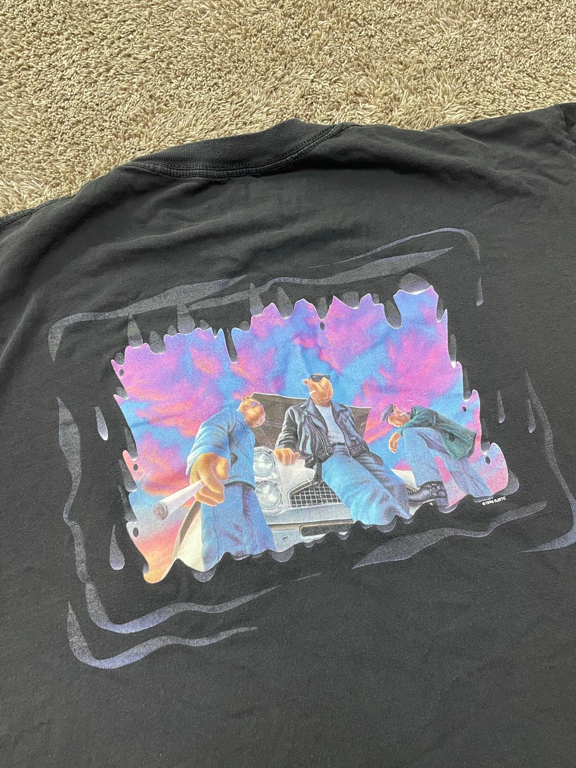 90s 카멜 포켓 티셔츠 camel tee 상품이미지4