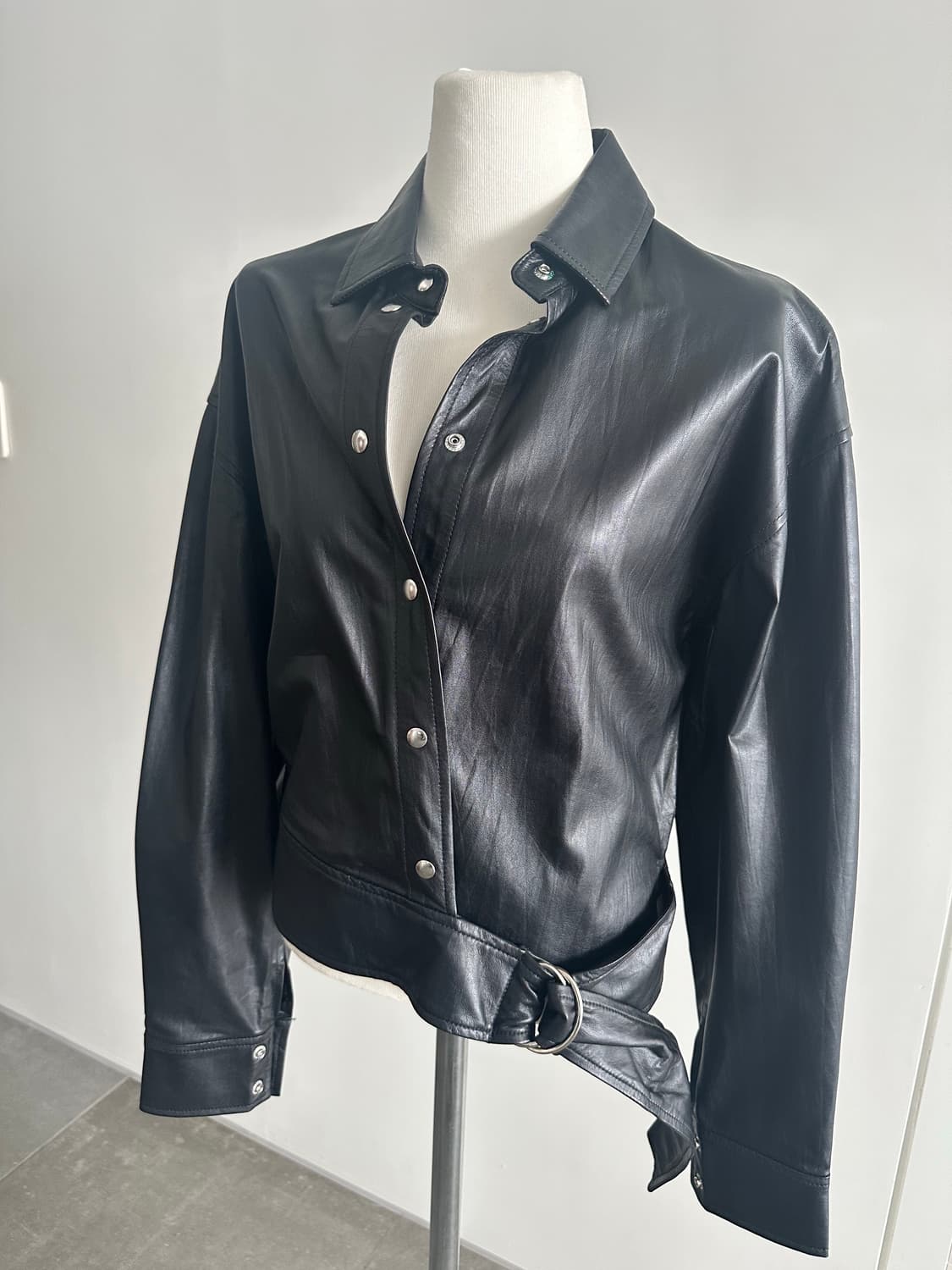 이로 Iro 양가죽 셔츠 (리얼 양가죽) 상품이미지2