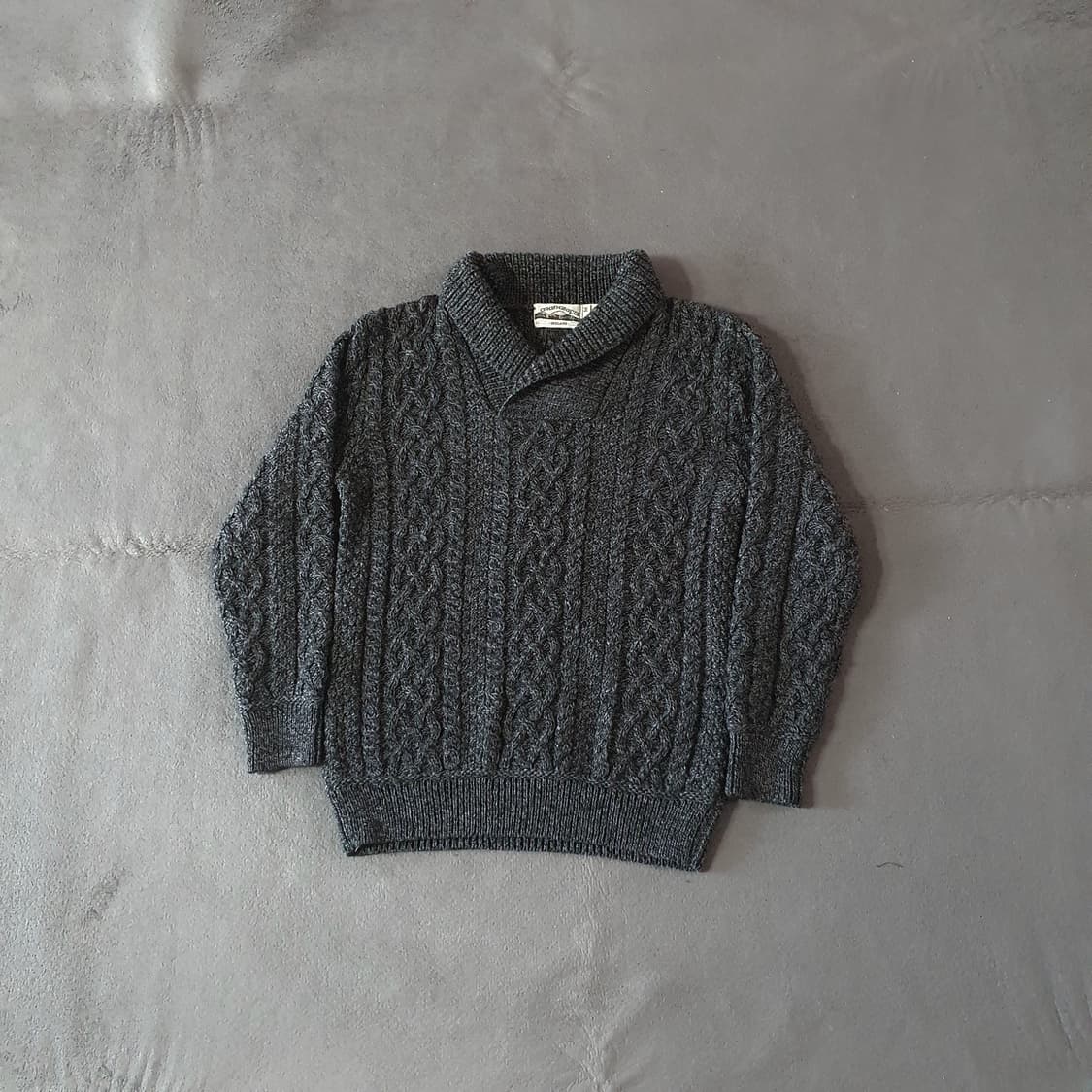 아란크래프트 숄 피셔맨 니트 M 상품이미지4