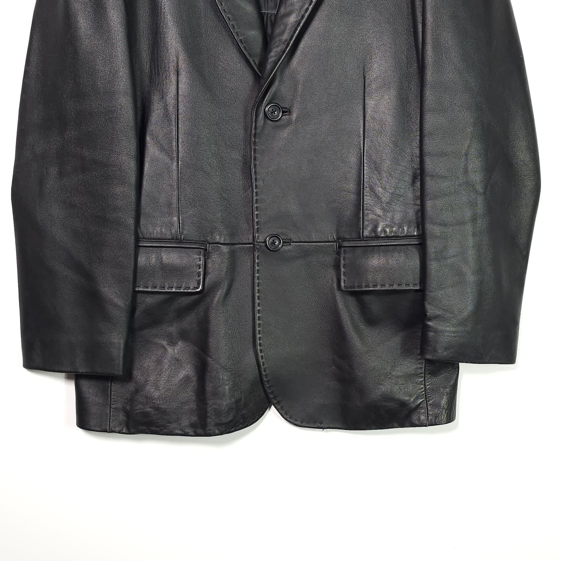 BangBang 양가죽 빈티지 블레이저 XL 상품이미지3