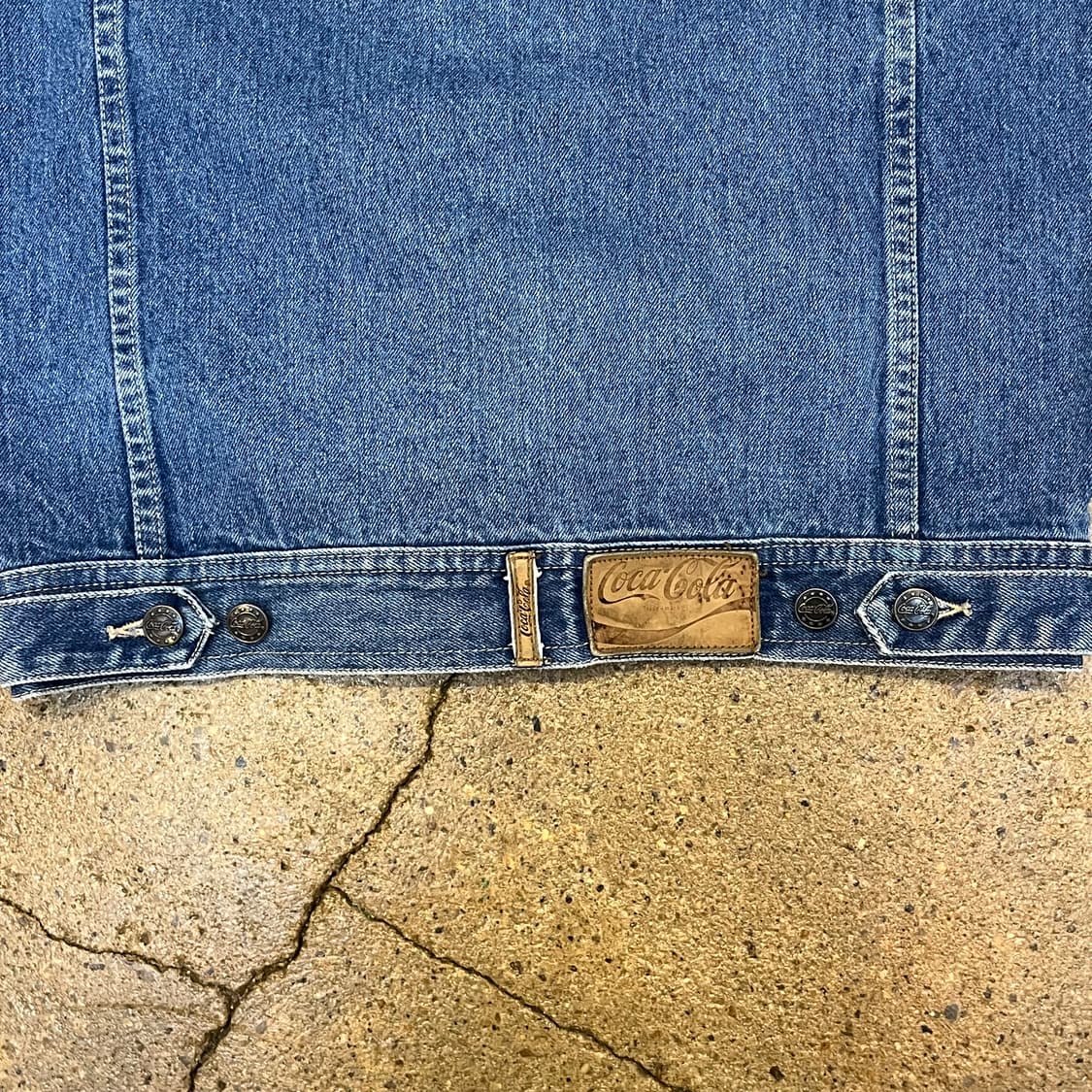 레어 90s USA 코카콜라 청자켓 데님자켓 상품이미지7