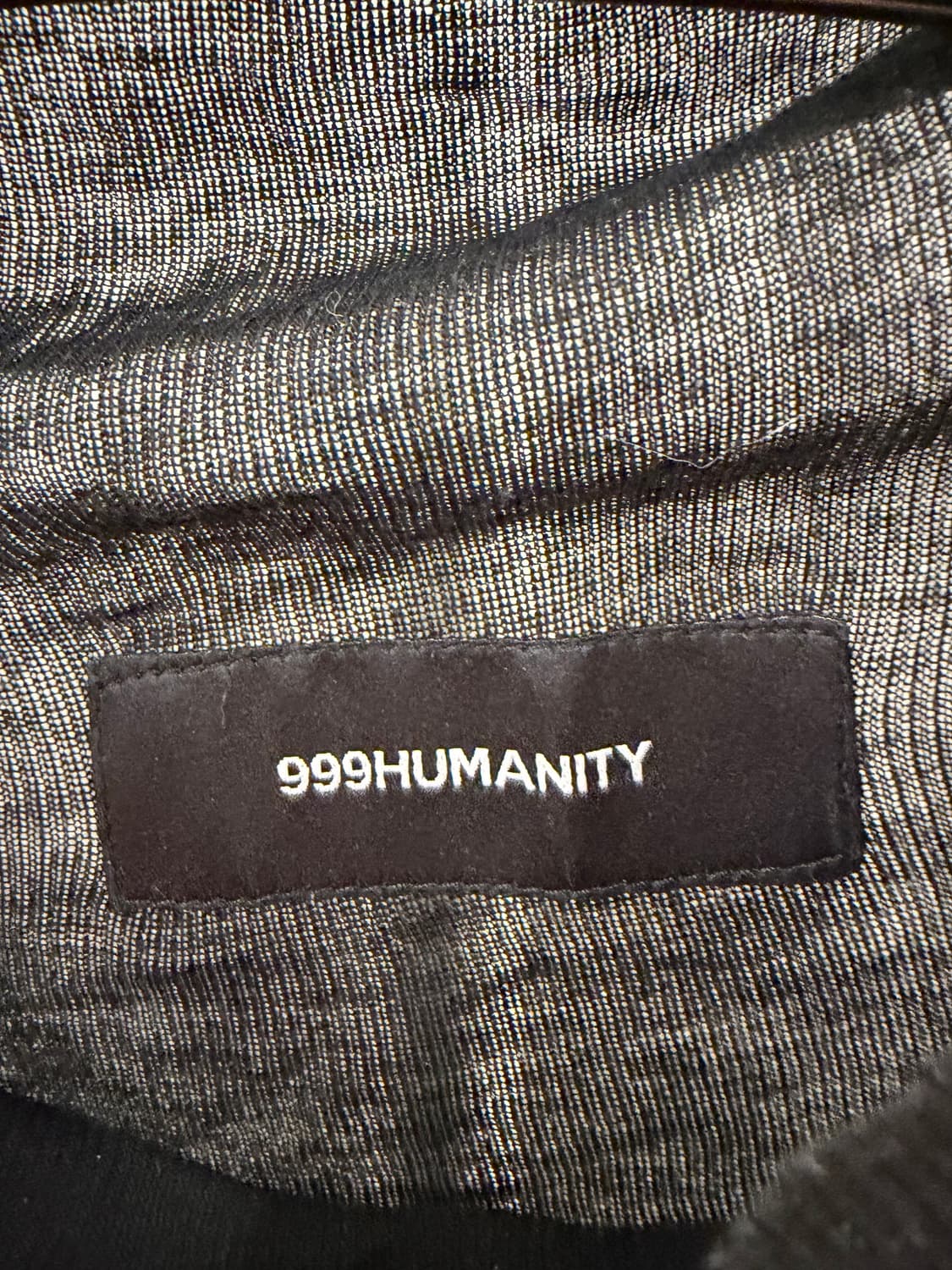 999HUMANITY 블랙 시스루 터틀넥 상품이미지3