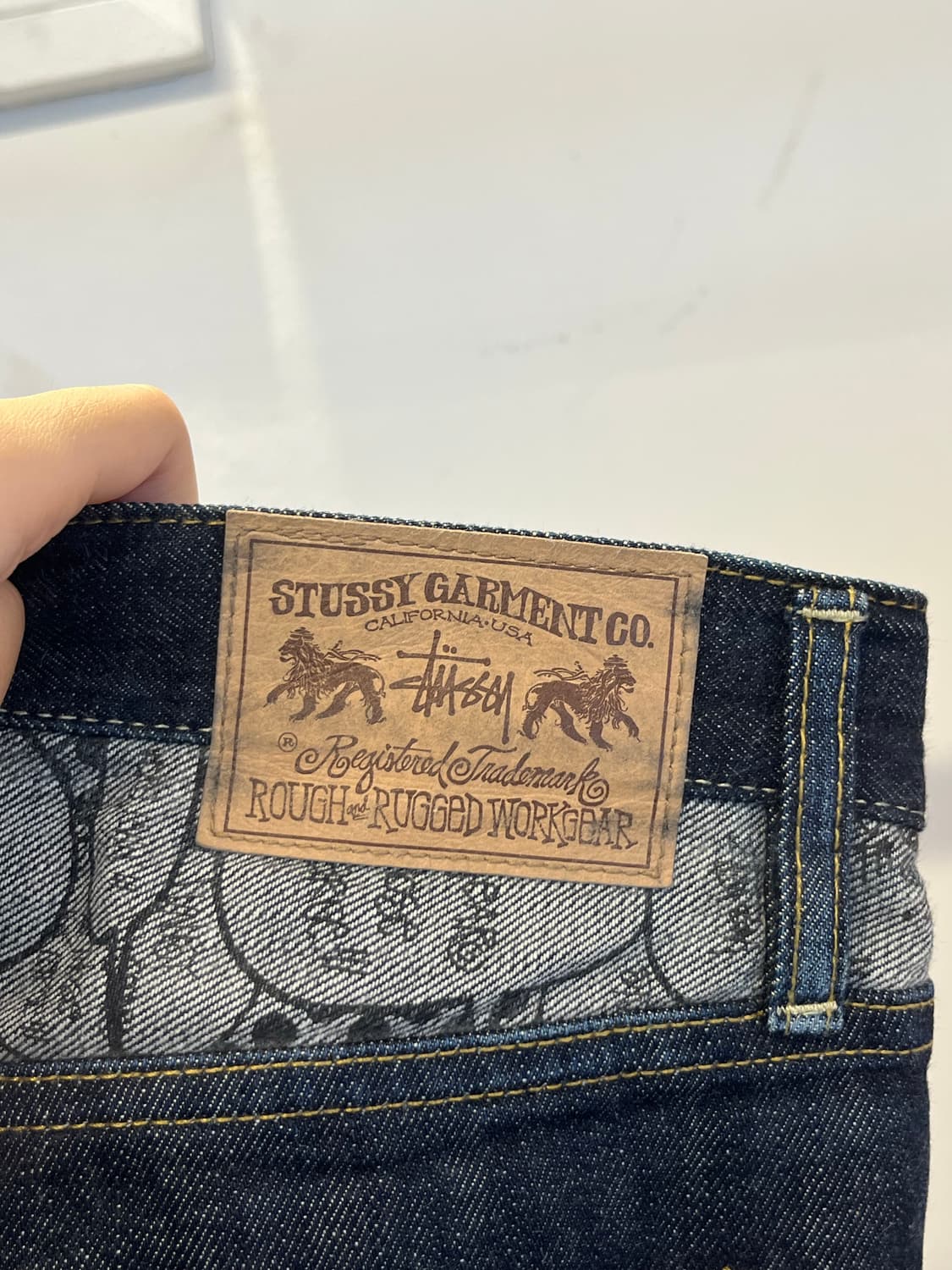 Stussy Pattern Pocket Denim Jeans 상품이미지6