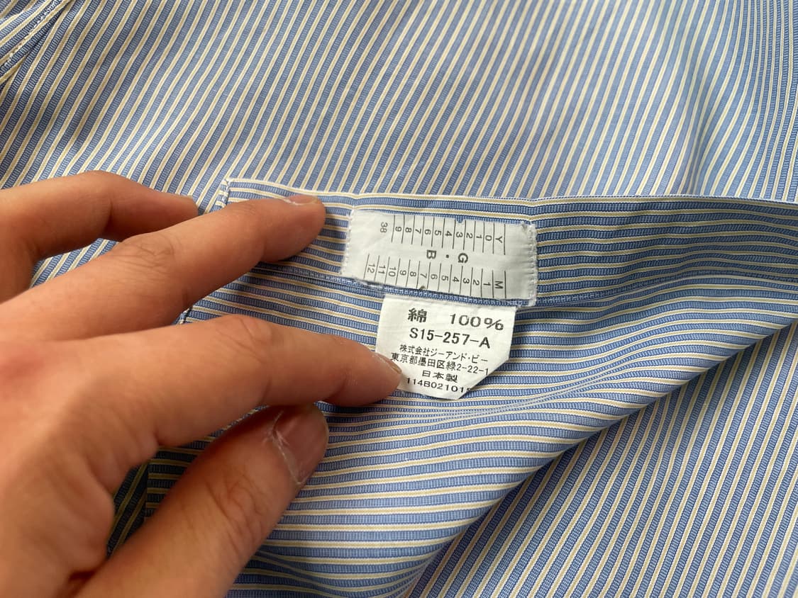 셀린느 옴므 테일러드 셔츠  J03554 상품이미지6