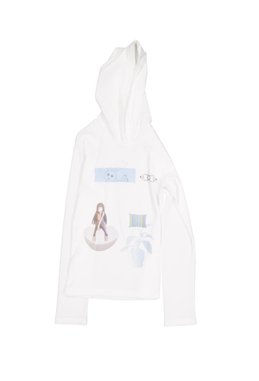 영마일웨어 indoor peace slim hoodie 상품이미지1