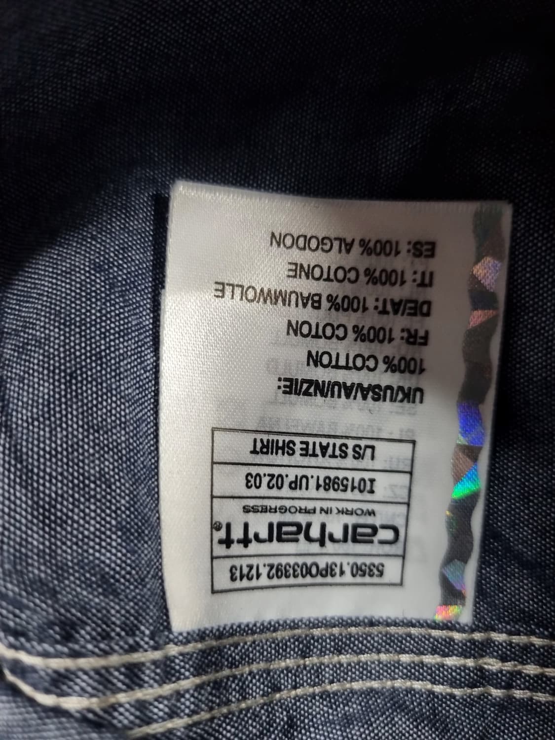 칼하트 WIP 셔츠 상품이미지7