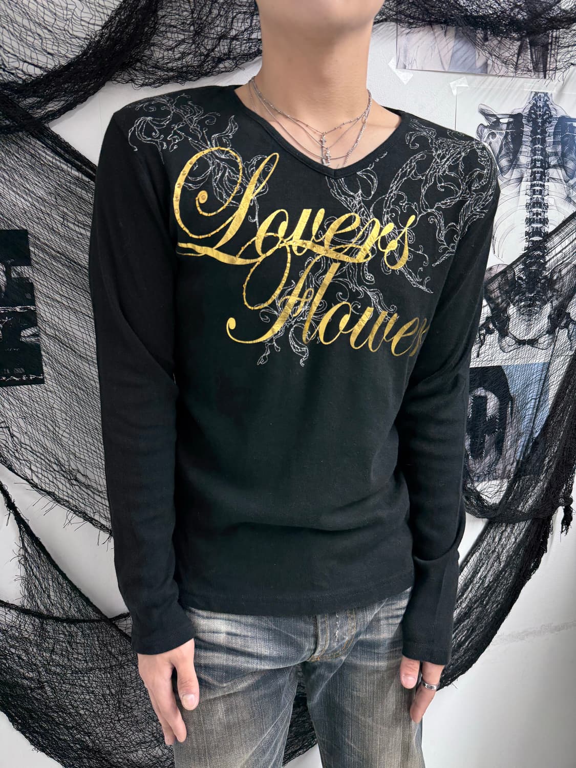 Semantic design lettering longsleeve 상품이미지5