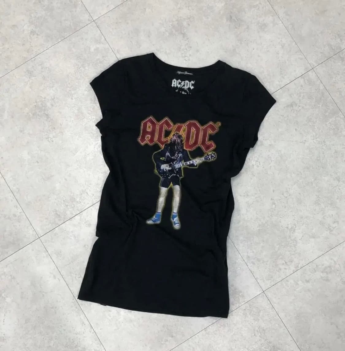 히스테릭글래머 acdc 반팔 블랙 상품이미지1