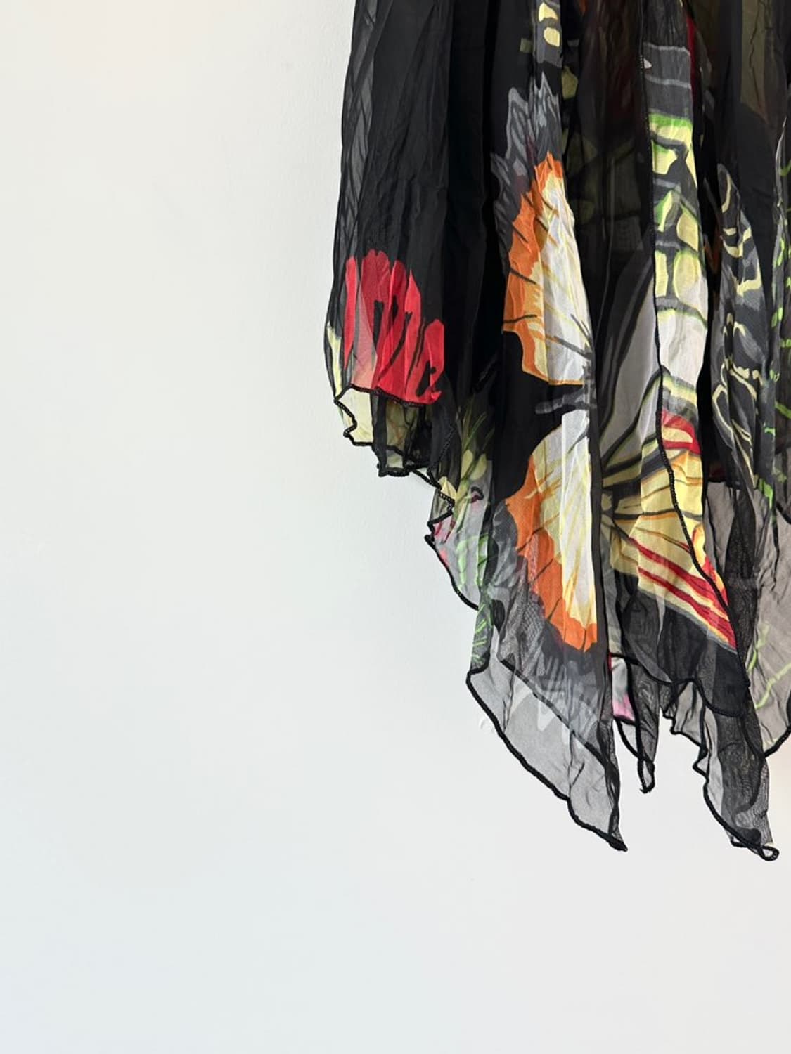 Butterfly print boob sleeveless  상품이미지3