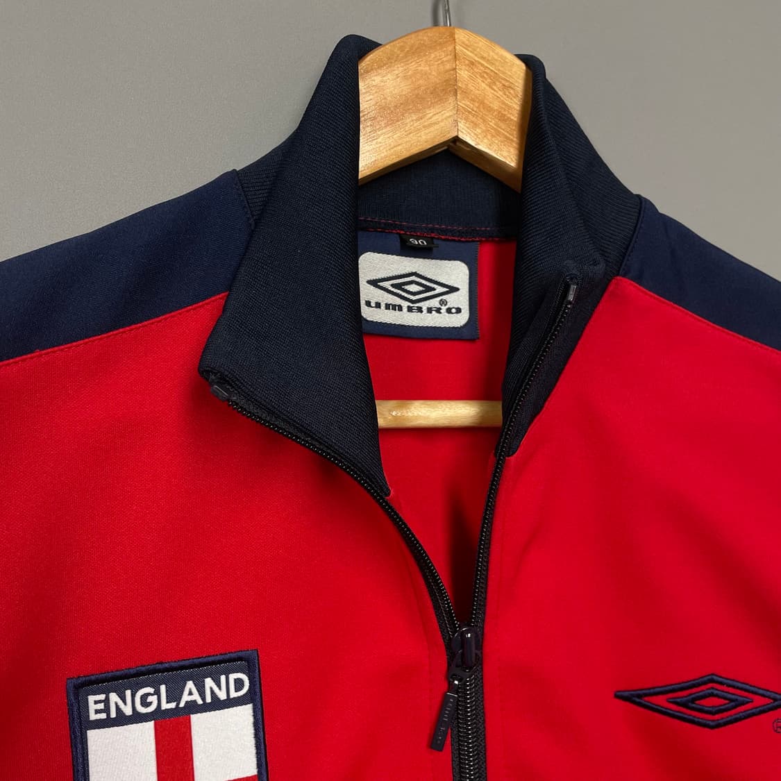 엄브로 잉글랜드 크롭 져지 남빨 90 [041504] 상품이미지6