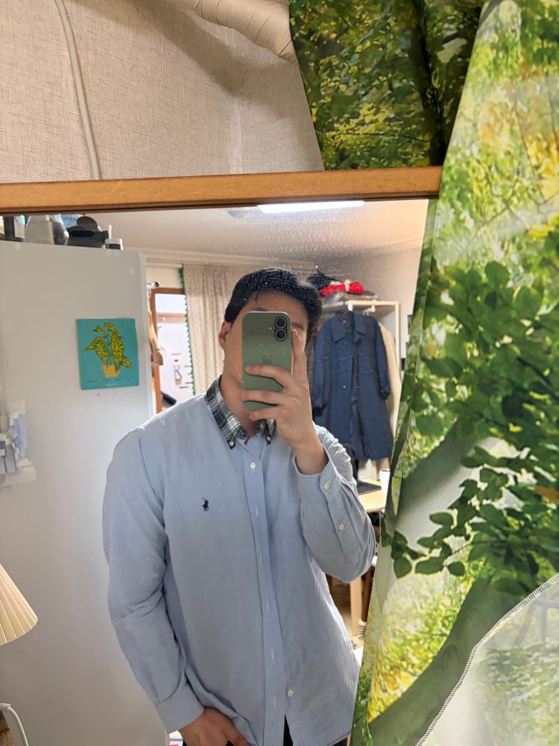 XL) 폴로 랄프로렌 체크 카라 옥스포드 셔츠 상품이미지2