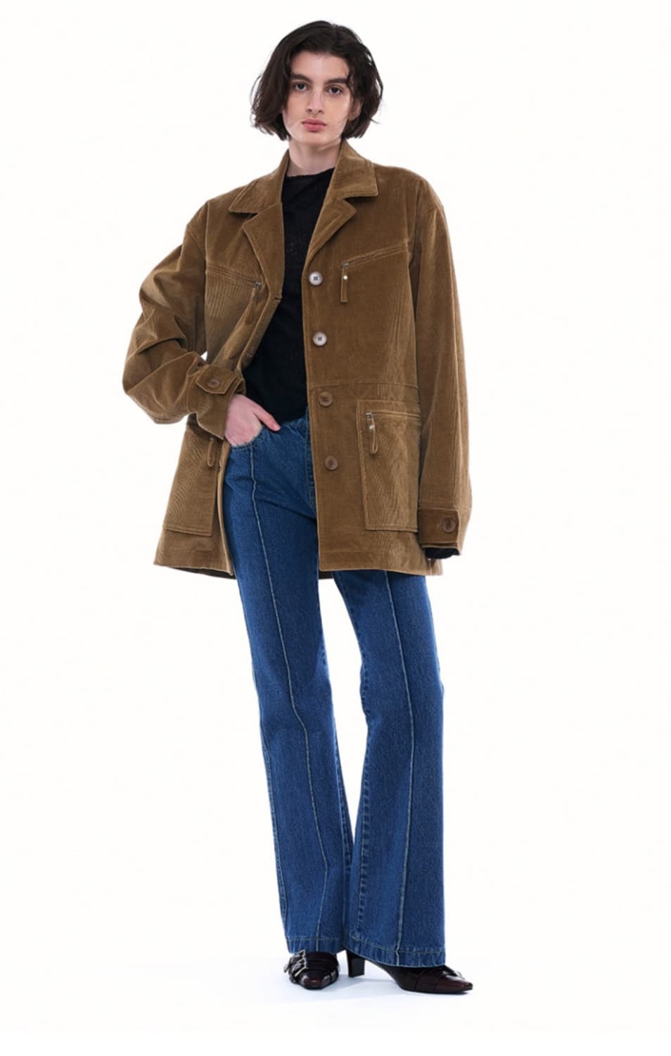 파르티멘토우먼 코듀로이자켓 상품이미지3