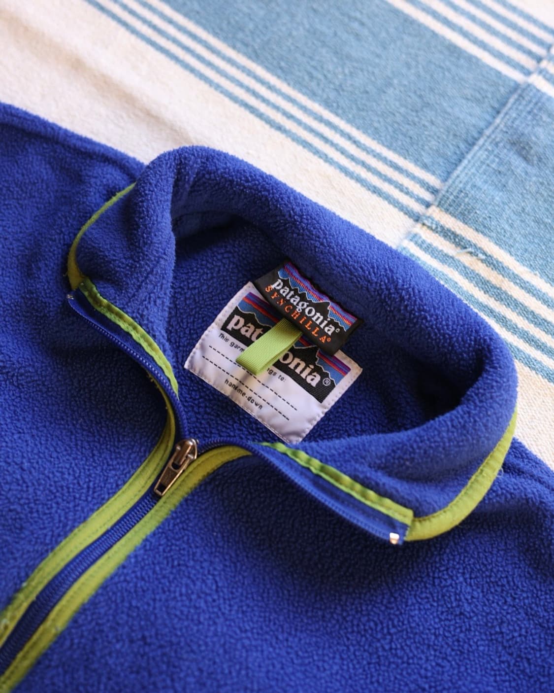 파타고니아 00s 마수피얼 신칠라 플리스 (Navy) 상품이미지2