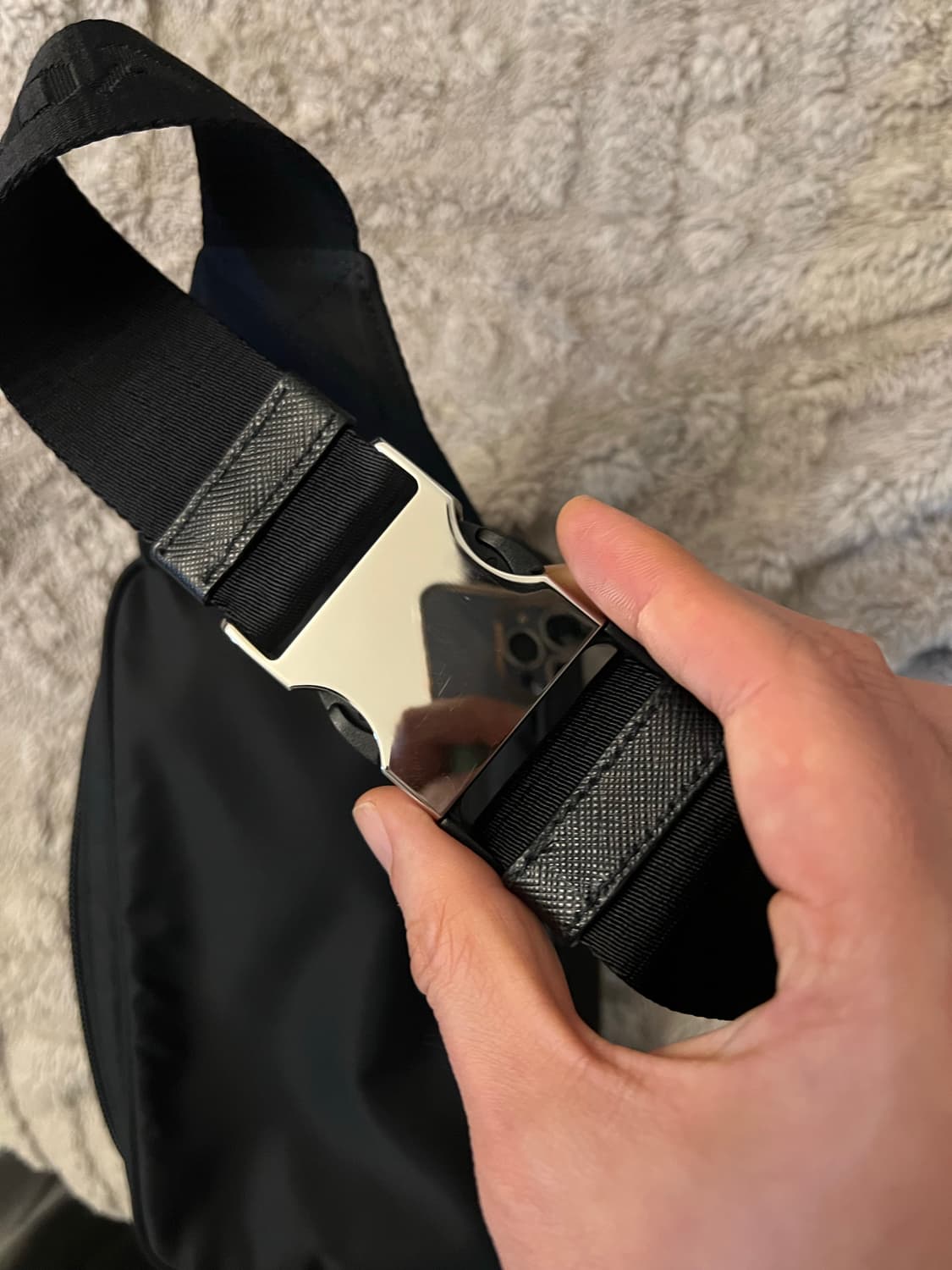 프라다 힙색 벨트백 크로스백 2vl977 상품이미지8