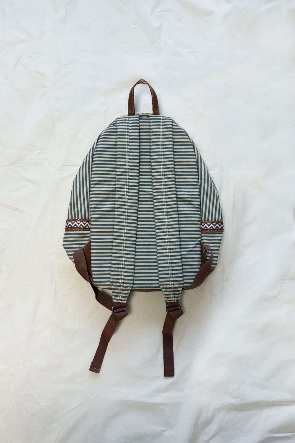 Bohemian Striped Canvas Backpack 상품이미지6