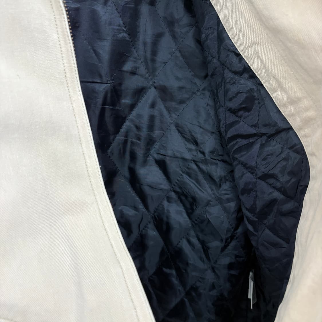 빔즈 베이지색 면 자켓 여/M 상품이미지7