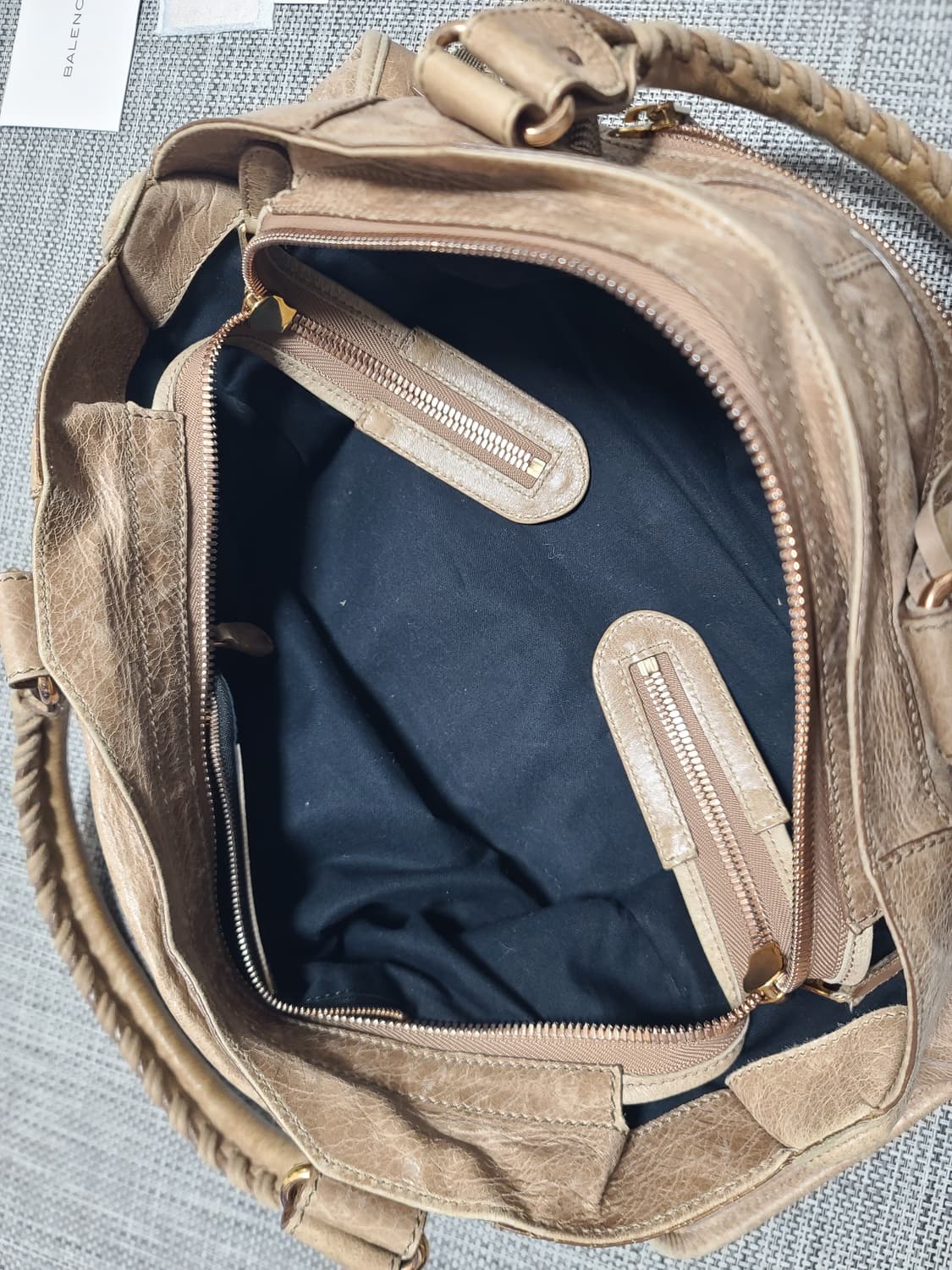 발렌시아가 모터백 시티백 숄더백 토트백 브라운백 상품이미지5