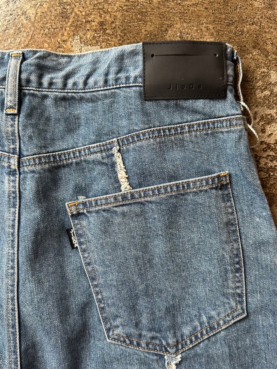 JieDa Switching Over Denim Pants 상품이미지4
