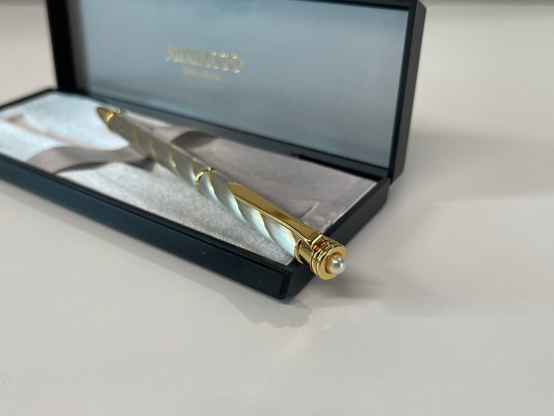미키모토 펄 진주 장식 볼펜 MIKIMOTO 상품이미지4