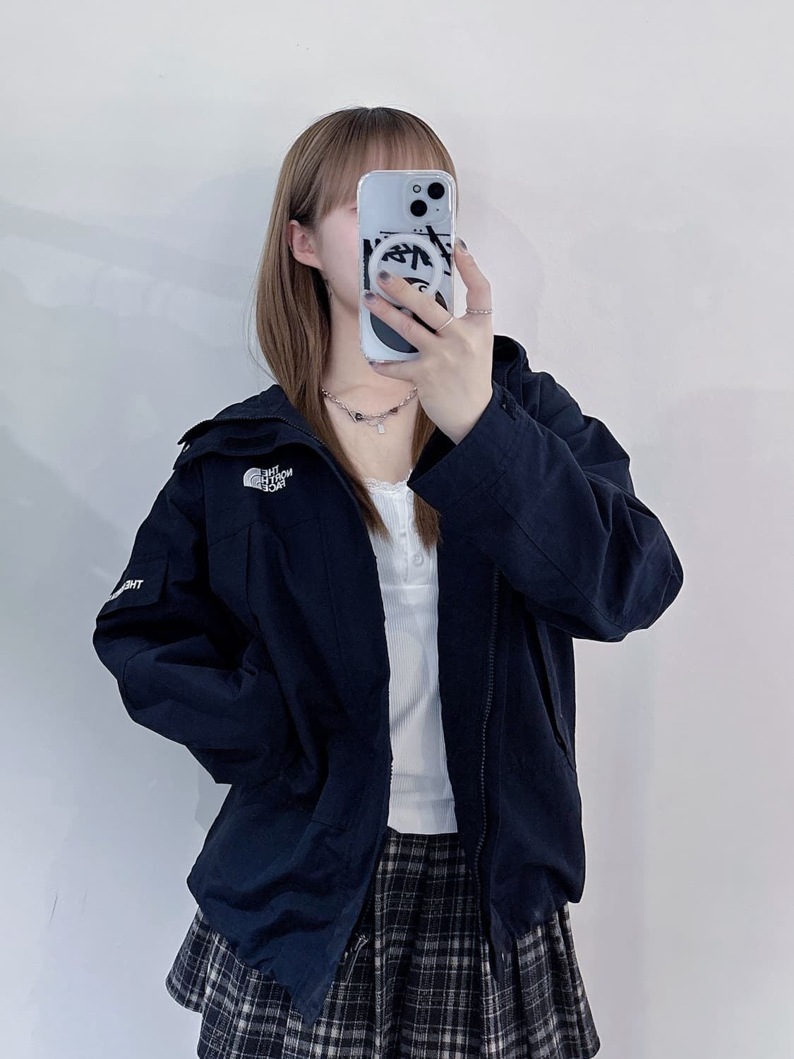 노스페이스 블랙 바람막이 상품이미지1