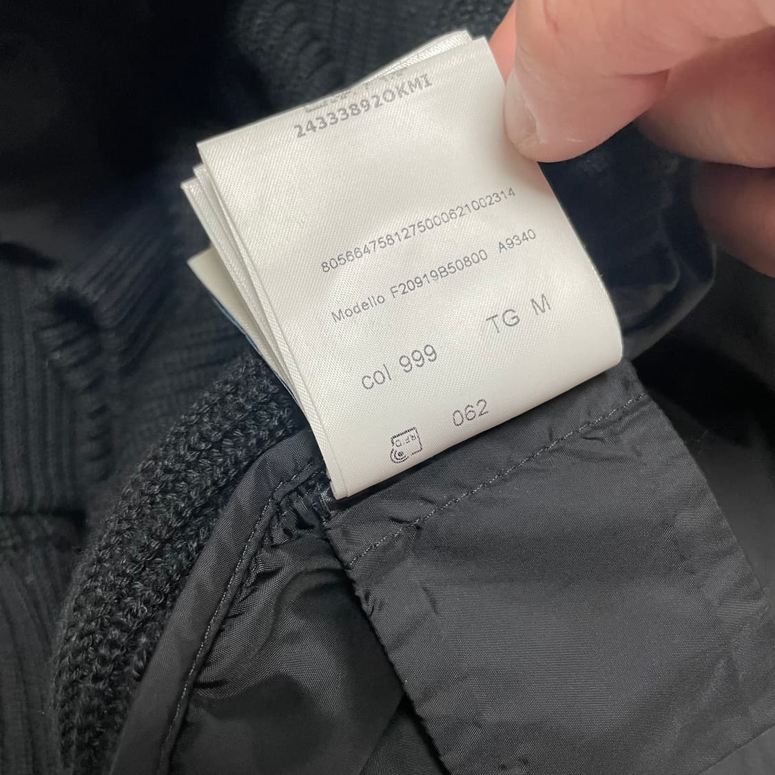 몽클레어 후드 니트패딩 M (95~100) 상품이미지7