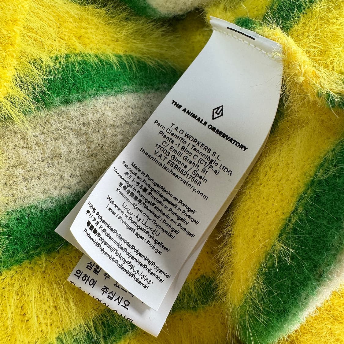 THE ANIMALS OBSERVATORY 스트라이프 스웨터 10Y 상품이미지3