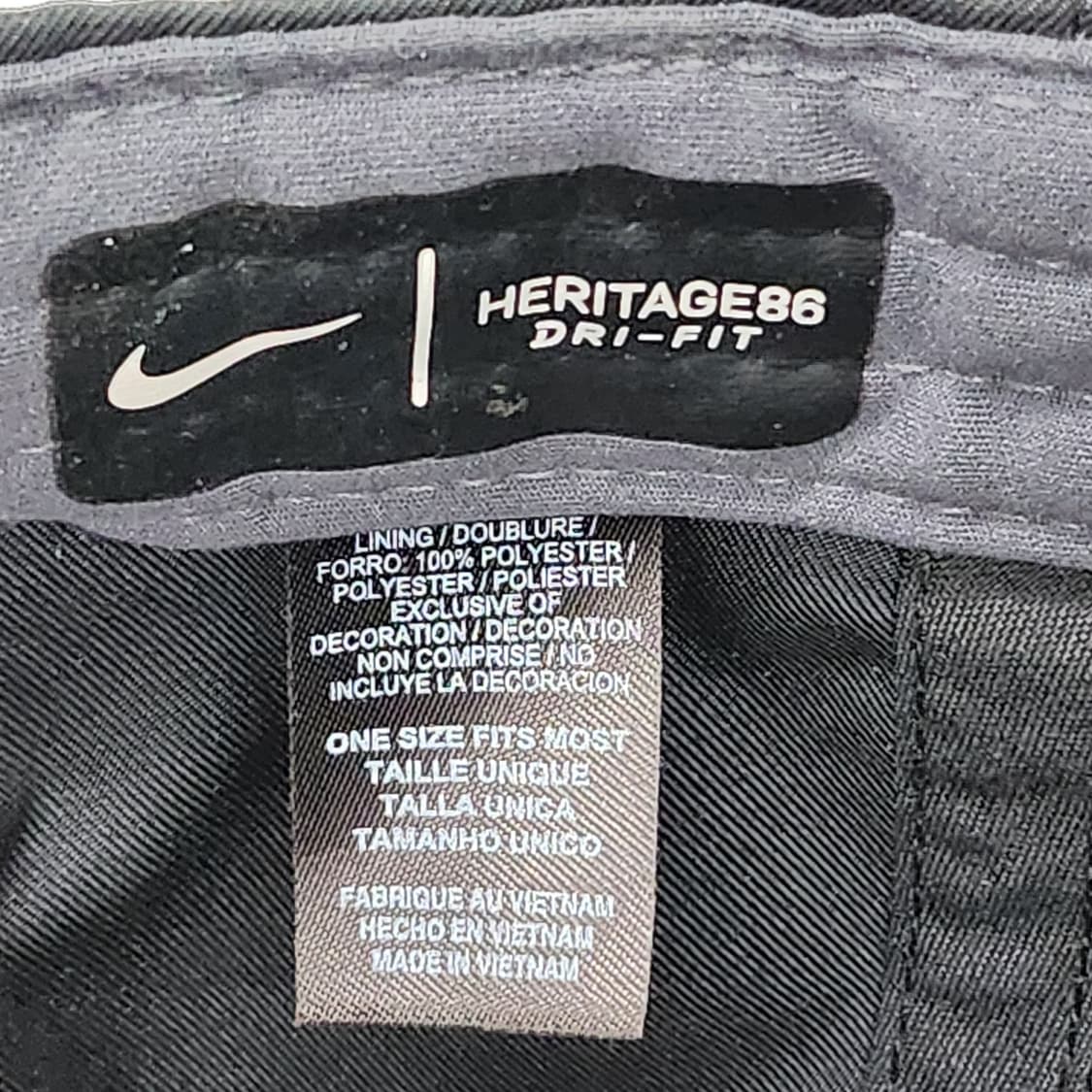 나이키 Heritage86 드라이핏 볼캡 블랙 상품이미지7