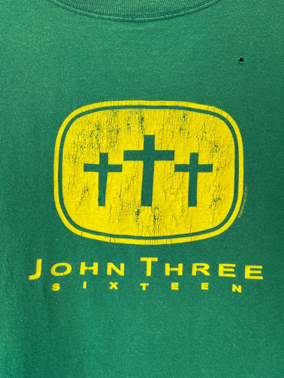 vintage U.S.A john three t-shirt 상품이미지3