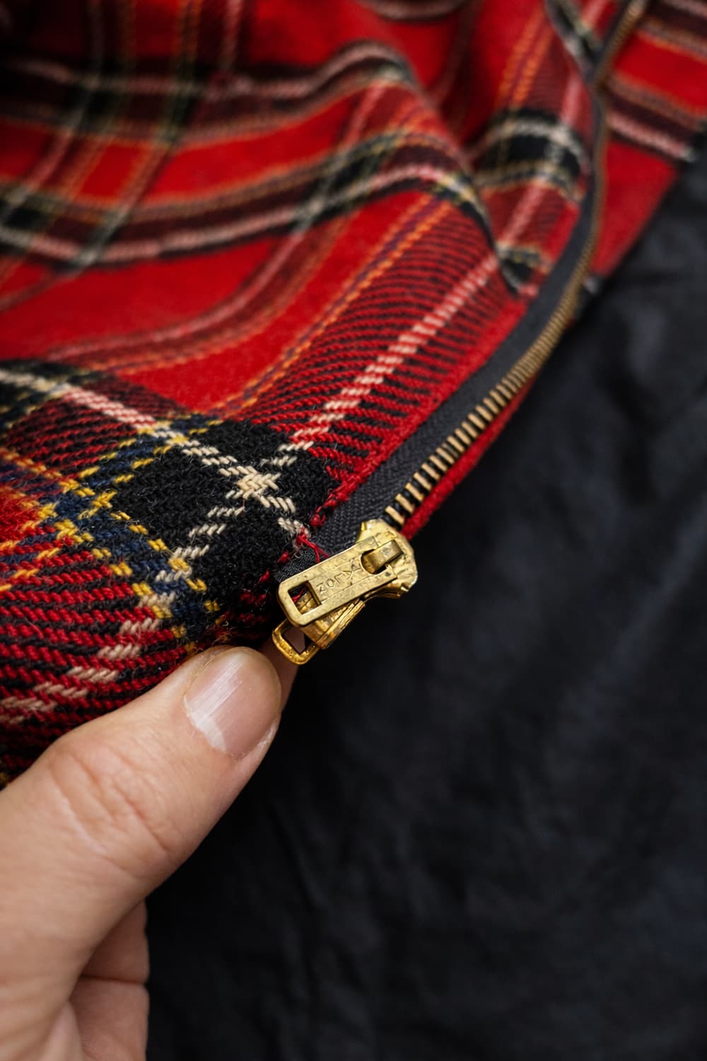 60~70's 펜들턴 리버시블 울 체크 자켓 100~105 상품이미지7