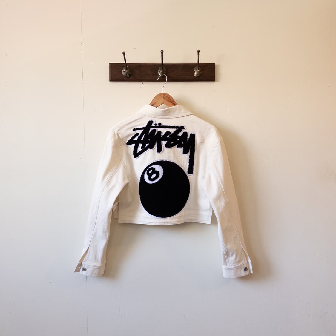 스투시 8볼 크롭 데님 자켓 상품이미지5