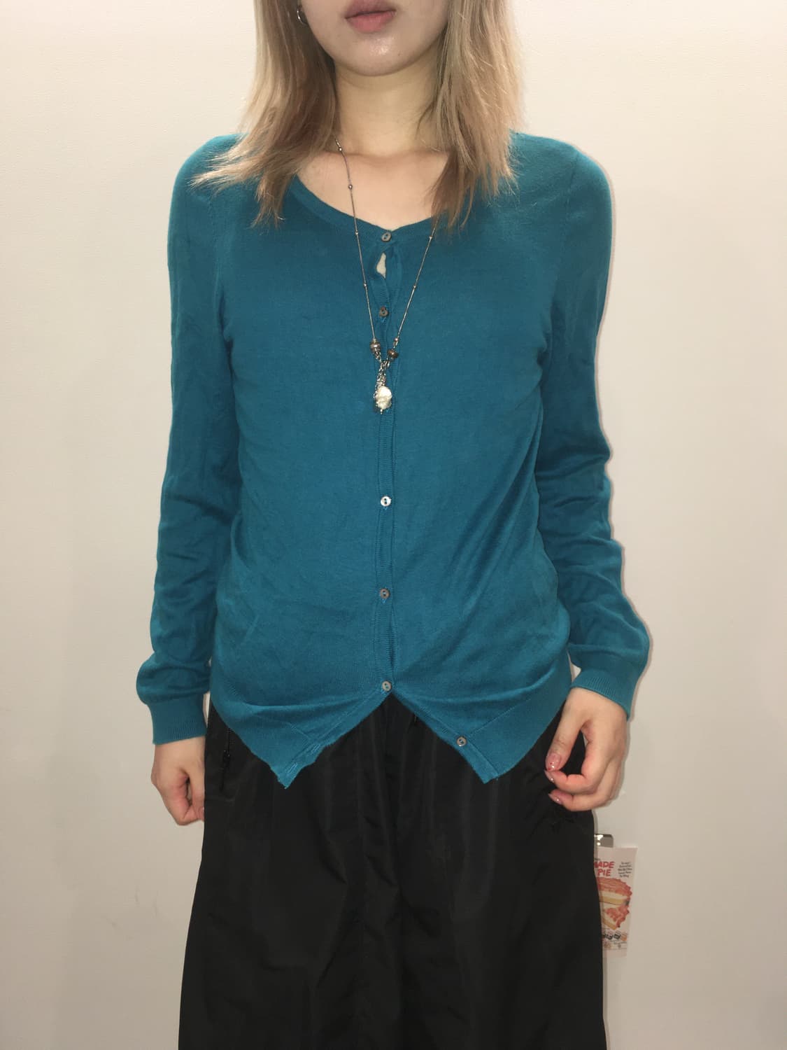 Jpn vintage earth mint cardigan 상품이미지1