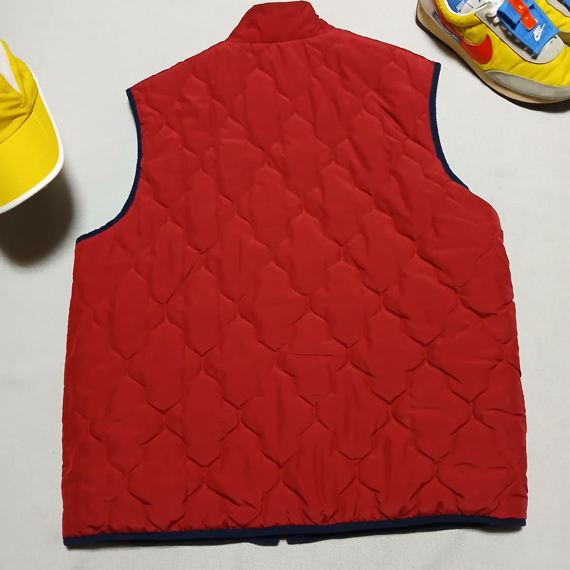 NIKE 나이키 양면 퀄팅 패딩 조끼 베스트 자켓 빈티지 구제 상품이미지4