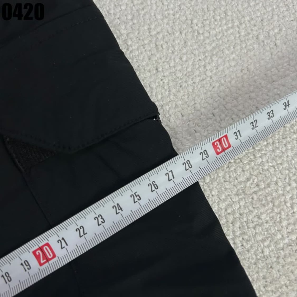 라이프워크 블랙 카고 반바지 남성용 트레이닝복 s 상품이미지6