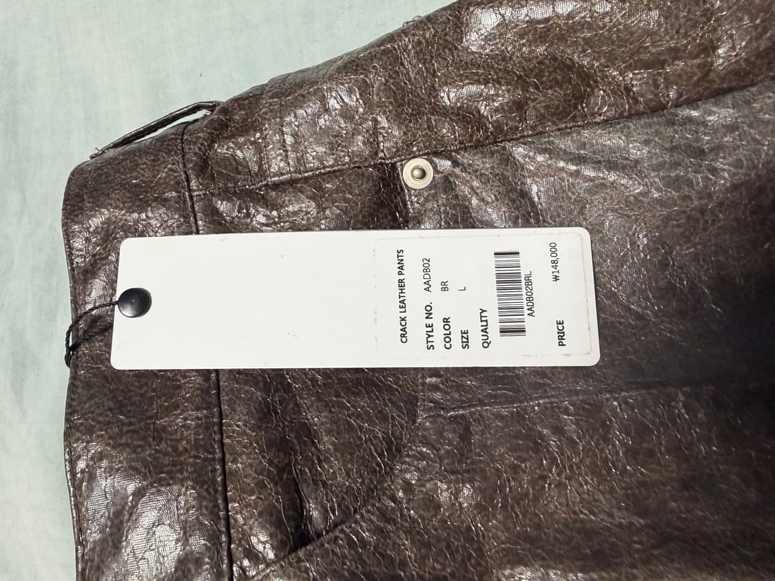 갈색 가죽바지 팝니다 상품이미지2