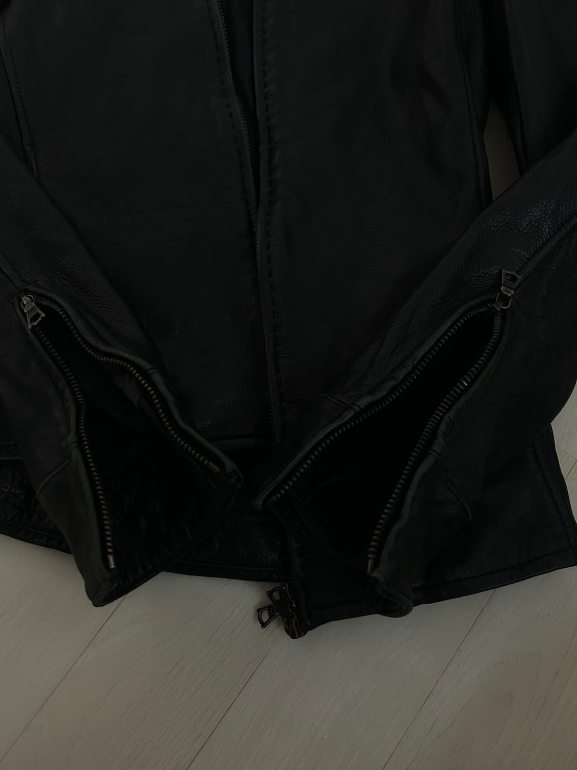 Junhashimoto Lamb skin leather jacket 상품이미지6