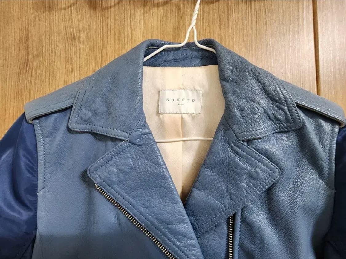 (1)여성 산드로 양가죽 자켓 상품이미지2