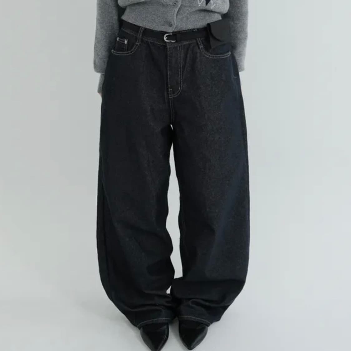 로슨 론페이드 생지 데님 팬츠 상품이미지1