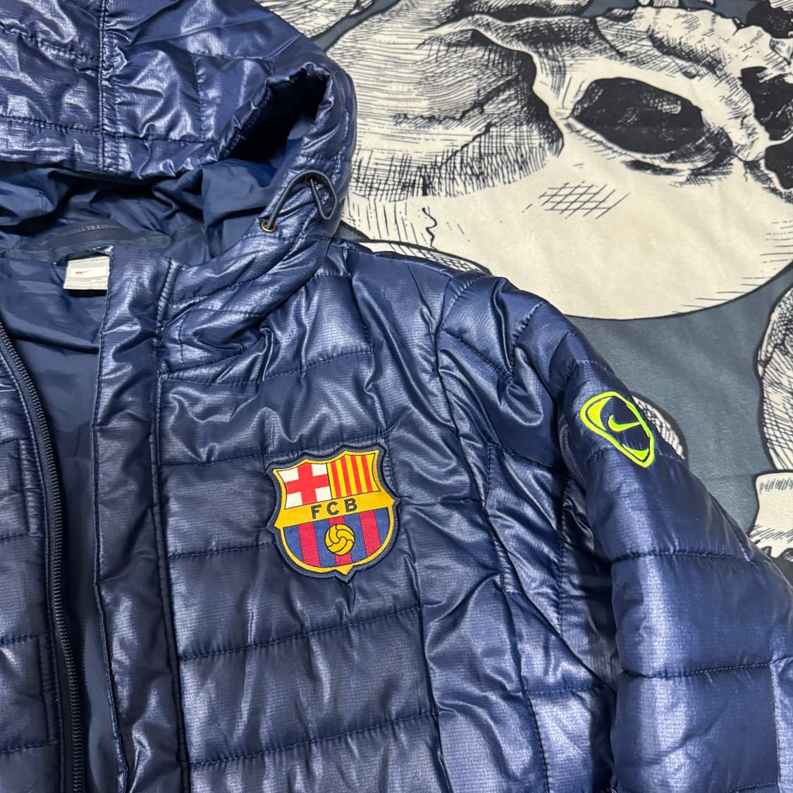 나이키 바르셀로나 경량패딩 M사이즈 상품이미지3