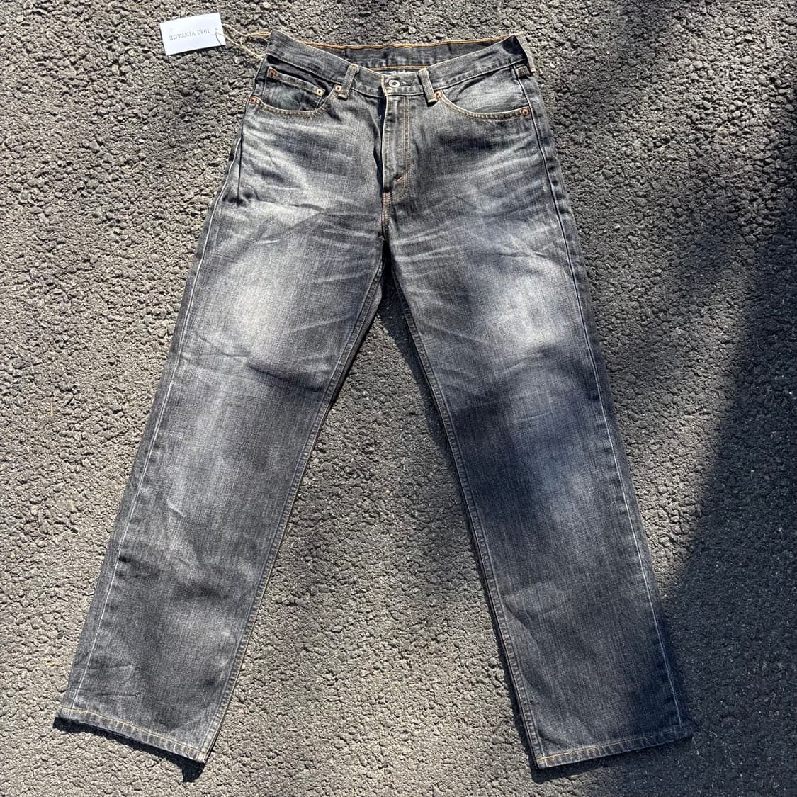 00년대 일본 리바이스 502 블랙 상품이미지4