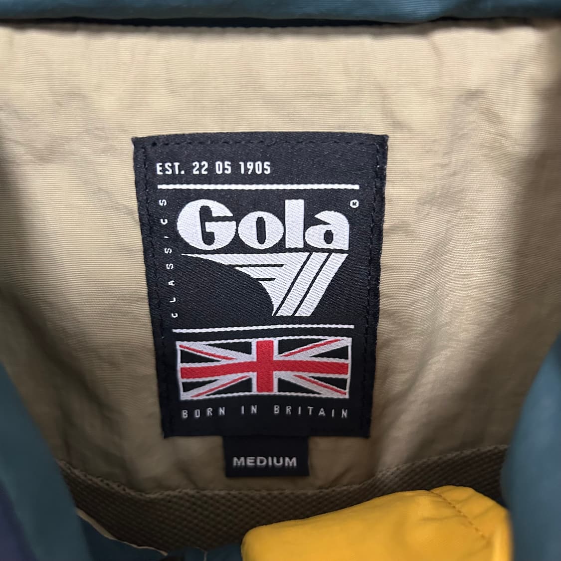 정품 Gola 아노락 점퍼 M 상품이미지3